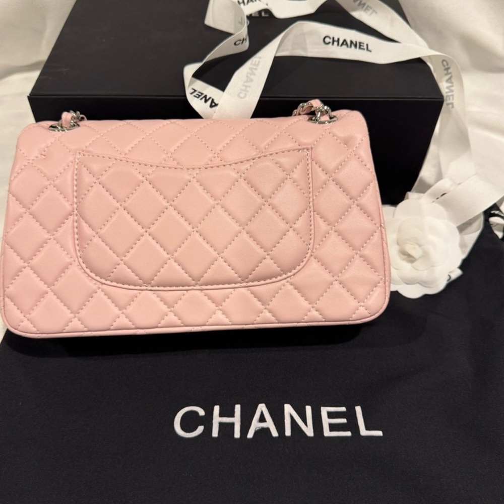 Pink Quilted Women Bag - Picture 6 of 10